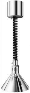 Лампа-мармит подвесная никель Hatco DL-775-RL BNICKEL+White-U в компании ШефСтор