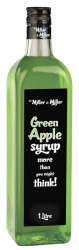 Сироп Зеленое Яблоко (пэт, 0,75л.) Miller&Miller Green Apple в компании ШефСтор
