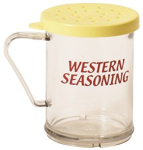 Шейкер для специй с ручкой 300л + крышка для соли и перца Cambro 96SKRD-135 в компании ШефСтор