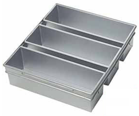 Форма хлебная Bassanina TB301010 4шт в компании ШефСтор