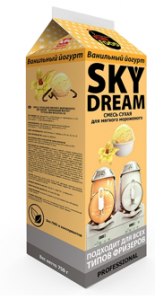 Смесь сухая для мягкого мороженого Sky Dream Ванильный йогурт FunFoodCorp.EasternEurope М15 06 02 в компании ШефСтор