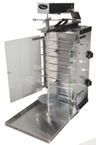 Гриль вертикальный газ. Grill master Ф2ШмГ (г.г., с мотором,стек. экр.) в компании ШефСтор