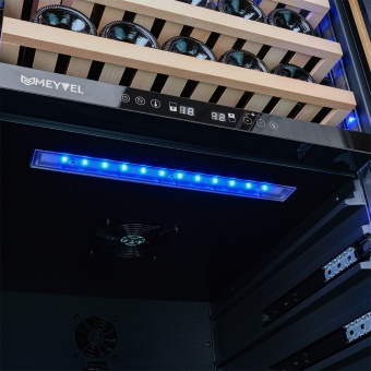 Винный шкаф Meyvel MV163PRO-KBT2 (Натуральный бук) 13