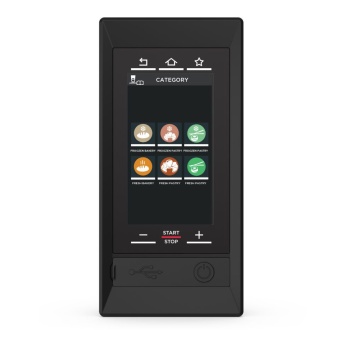 UNOX XESW-03HS-EDDN Панель режимы выпечки