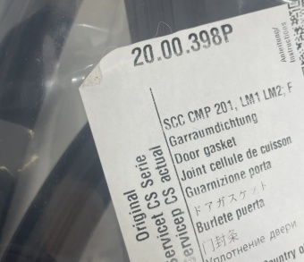 Уплотнение двери SCC CMP 201, LM1 LM2  F Rational 20.00.398P (5)