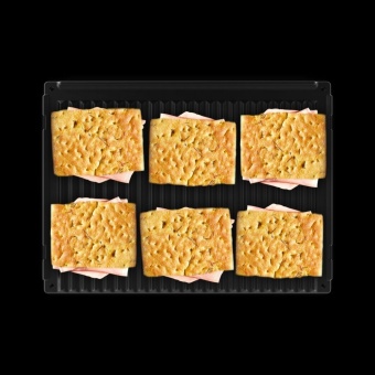 Противень 460x330 Unox TG360 SPEED.Pro™ Рифленая сторона (2)