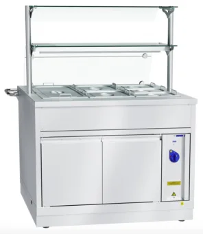 Мармит вторых блюд Abat ЭМК-70Х-02 нерж (210000009701) в ШефСтор (chefstore.ru) 2