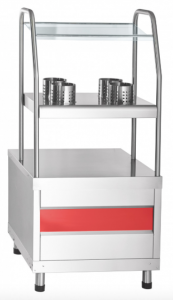 Прилавок для столовых приборов Abat ПСПХ-70КМ (21000002839) в компании ШефСтор