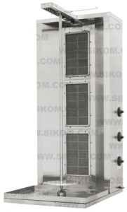 Гриль вертикальный газ. Sikom МК-2.3Г в компании ШефСтор