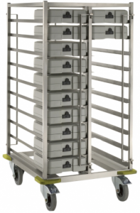 Тележка на 48 термобоксов Universal MenuMobil MTUN48 в компании ШефСтор