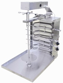 Гриль вертикальный Grill master Ф2ШмЭ (с мотором) в компании ШефСтор