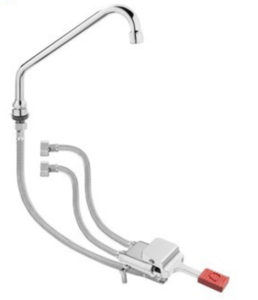 Смеситель педальный горизонтальный Monolith ERMES002KIT в компании ШефСтор