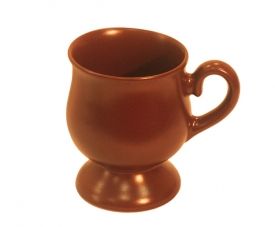 Кружка керамическая коричневая на ножке Elgava 21Е781 Brown в компании ШефСтор