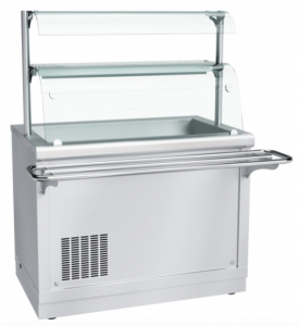 Прилавок холодильный Abat ПВВ(Н)-70Х-02-НШ нерж (21000002814) в компании ШефСтор