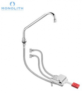 Смеситель с краном педальный горизонтальный Monolith R0902020202 в компании ШефСтор