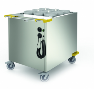 Мобильный диспенсер тарелок (Ø до 300), подогревом MenuMobil BDUH/60-60/4S-MM 0180005 в компании ШефСтор