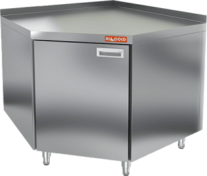 Стол угловой Hicold НБМСЗУН-6Б закрытый в компании ШефСтор