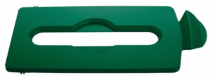 Крышка-вставка для бумаги Rubbermaid 2007886 зеленая в компании ШефСтор