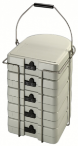 Ручная переноска для 5 термоподносов Classic MenuMobil 7736 в компании ШефСтор