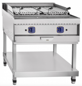 Гриль лавовый Abat ГЛК-90П (21000802028) газовый в компании ШефСтор