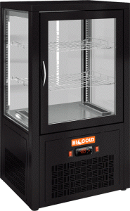 Витрина настольная Hicold VRC 70 Black холодильная в компании ШефСтор