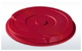 Пластиковая крышка для полимерной тарелки основного блюда, красный MenuMobil 9930KR в компании ШефСтор