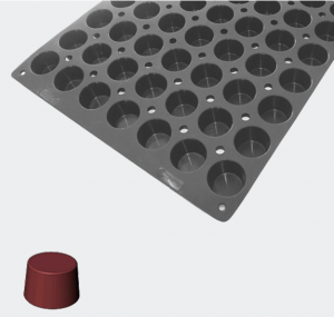 Мульфлекс Мини Маффин D 4,5СМ H 3СМ (70 ячеек) De Buyer 1703.60 в компании ШефСтор