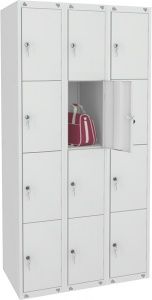 Шкаф металлический для сумок МеталСити ШР-312(400) в компании ШефСтор