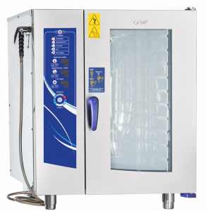 Пароконвектомат Abat ПКА 10-1/1ВМ2 лицо нерж. (11000035562) электрический в компании ШефСтор