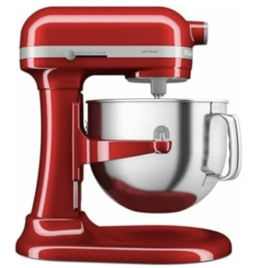 Миксер планетарный 5,2л Kitchenaid 5KSM55SXXEER Красный в компании ШефСтор