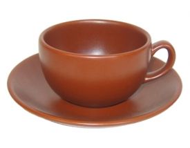 Картинка Чайная пара керамическая Elgava 22Е722 Brown в ШефСтор Чайная пара керамическая Elgava 22Е722 Brown в компании ШефСтор