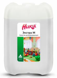 Средство дезинфицирующее с моющим эффектом 5л Геникс Ника-Экстра М Профи в компании ШефСтор