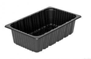 Контейнер под запайку PP 187X137X83 черный, 420 шт Z.У.М. в компании ШефСтор