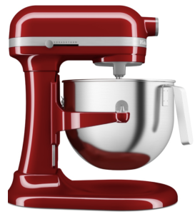 Миксер планетарный 6,6л Kitchenaid PROFESSIONAL 5KSM70JPXEER Красный в компании ШефСтор