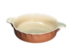 Сковорода керамическая порционная бежево-коричневая Elgava в компании ШефСтор