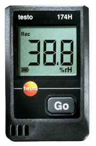 Мини-логгер данных температуры и влажности 174H Testo 0572 6560 в компании ШефСтор