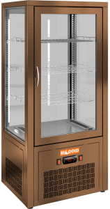 Витрина настольная Hicold VRC 100 Bronze холодильная в компании ШефСтор