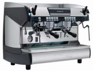 Кофемашина-полуавтомат Nuova Simonelli Aurelia II S 2Gr+LED black в компании ШефСтор