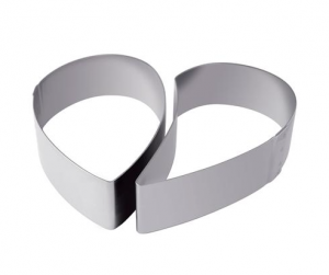 Набор форм для десертов "Сердце" Martellato 35H4X14S в компании ШефСтор