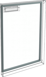 Уплотнитель двери 695 BR2/BR3 стекло (405х695) Hicold 695 в компании ШефСтор