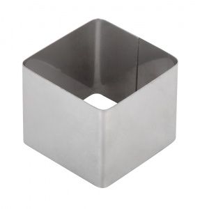 Форма для выпечки/выкладки гарнира или салата «Квадрат» 60х60 мм в компании ШефСтор