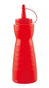 Емкость для соусов 350 мл (красный) Probar JD-JSD12 в компании ШефСтор