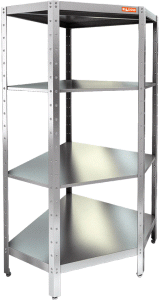 Стеллаж угловой Hicold НСКУВ-6/4 в компании ШефСтор