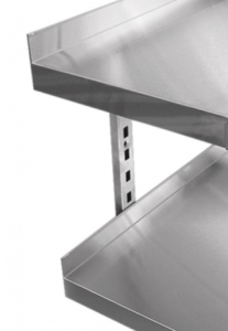 Комплект (2 шт) кронштейнов настенных 890мм Abat КН-3 (21000000859) в компании ШефСтор