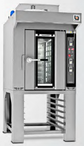 Печь ротационная Bassanina FR MINI E46.10 со стендом FR MINI E46.PR в компании ШефСтор