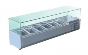Витрина холодильная для суши Koreco VRX 1400/330 (335 I) в компании ШефСтор