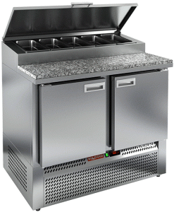 Стол для пиццы Hicold PZE1-11/GN (1/3) камень в компании ШефСтор