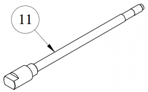 Вал для большого шнека Koneteollisuus Oy KT LM82A011 в компании ШефСтор