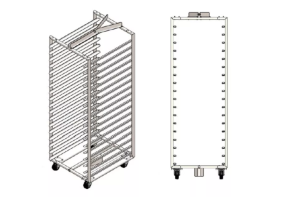 Тележка для ротационной печи WLBake ROTOR Slim Smart/PRO (600x800 мм) в компании ШефСтор
