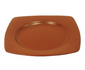 Тарелка керамическая квадратная Elgava 19Е1252 Brown в компании ШефСтор